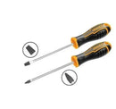 Ingco HKSD0248 2pcs Screwdriver Set – Durable Flat & Phillips Screwdrivers for Home & Workshop