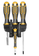 Ingco HKSDB02482 24-Piece Screwdriver & Bits Set – Magnetic Tips, CR-V Steel, Professional Hand Tool Kit