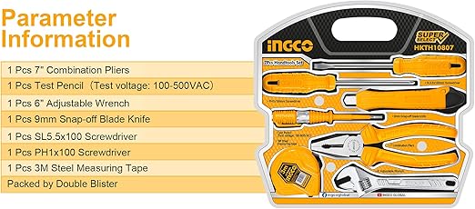 Ingco  HKTH10807  7pcs Handtools set 