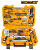 Ingco HKTHP21681 168 Pcs Hand Tools Set – Professional Tool Kit