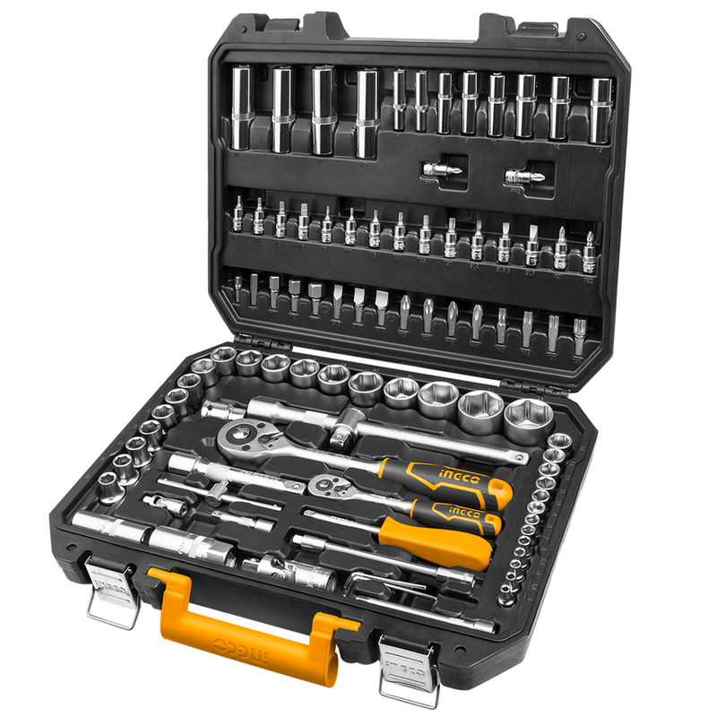Ingco HKTS42941. 1/4″&amp;1/2″ 94Pcs Socket Set