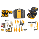 Ingco HKTTS0511 51pcs Telecom Hand Tools Set Toolkit