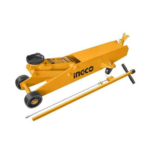 Ingco HLFJ0501 Hydraulic Long Floor Jack - 5 Ton Capacity for Heavy-Duty Lifting