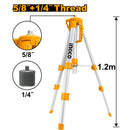INGCO HLLT01152 Aluminium Tripod for Laser Levels 120cm
