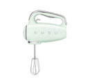 SMEG HMF01PGUK Hand Mixer – Powerful 4-Speed Electric Mixer with Stainless Steel Beaters for Home Baking