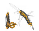 Ingco HMFK8108 Multi-Function Knife – 10-in-1 Utility Tool for Outdoor, DIY & Emergency Use