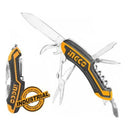 Ingco HMFK8108 Multi-Function Knife – 10-in-1 Utility Tool for Outdoor, DIY & Emergency Use