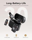 Hollyland LARK M2S Combo 2-Person Wireless Microphone System for Cameras and Mobile Devices