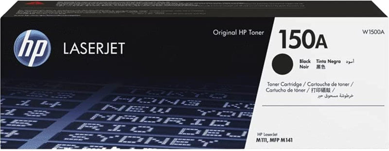 HP 150A Black Original LaserJet Toner Cartridge (W1500A)