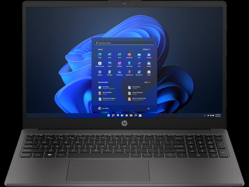 HP 250 G10 Notebook Laptop - Intel Core i5-1334U, 8GB DDR4 RAM, 512GB SSD, 15.6 Inch HD Display (9X192ES)