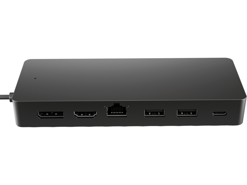 HP 7-in-1 Universal USB-C Multi Port Hub - 50H98AA &nbsp;with HDMI, DisplayPort, Ethernet, USB 3.0 &amp; 65W Power.