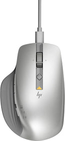 HP 930 Creator Wireless Mouse - Bluetooth/Wired Compatible with USB-A Dongle, 7 Programmable Buttons, Ergonomic Grip, Silent Click & Scroll-Up to 12 Week Battery Life, Rechargeable Mouse