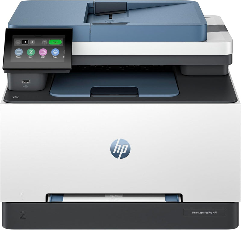 HP Color LaserJet Pro MFP 3303fdw Printer, Print, Copy, Scan and Fax - Duplex Printing, ADF, Duplex ADF Scanning, Wireless, Ethernet, USB Interface with LCD Touchscreen - 499M8A