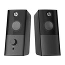 HP DHS-2101 Multimedia USB 2.0 Speaker With 3.5mm Audio Jack For Extra Connectivity (8CA76AA)