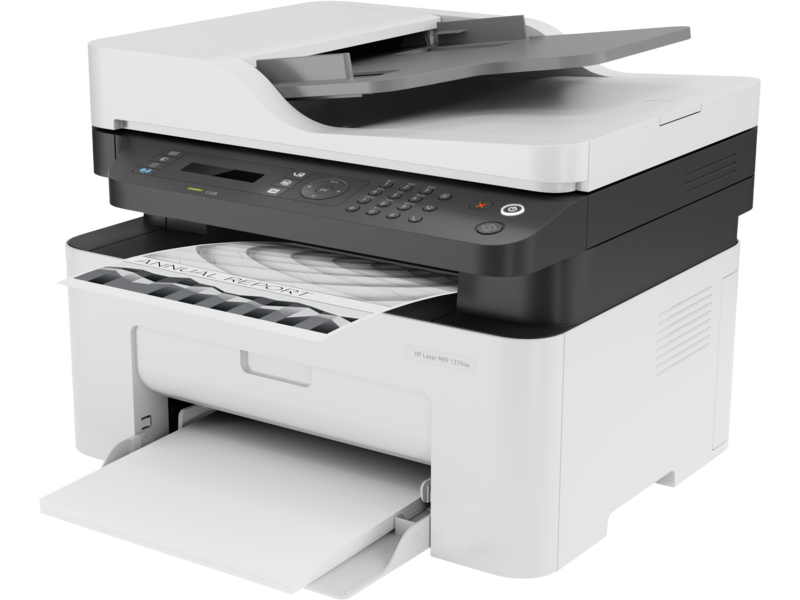 HP Laser MFP 137FNW Mono Multifunction Laser Printer