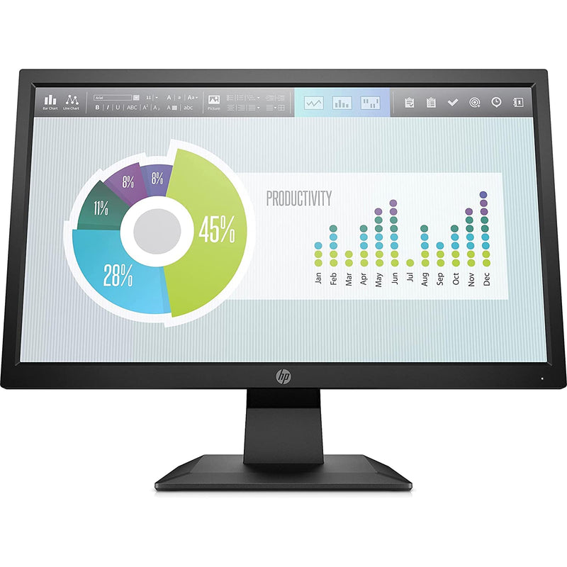 HP P204v 19.5 inch HD Widescreen Monitor
