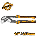 Ingco HPP28251 10″ (250mm) Pump Pliers – Heavy Duty Adjustable Groove Joint Pliers for Plumbing & Mechanical Work