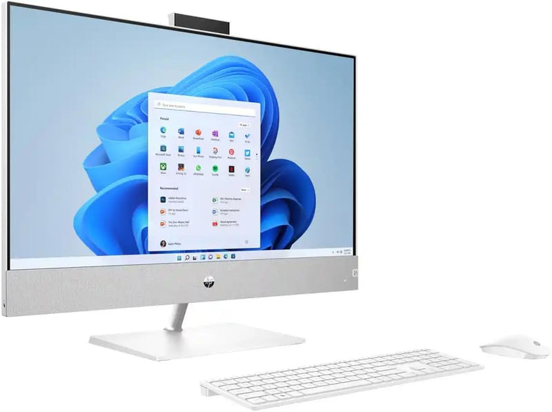 HP Pavillion 27-ca2151nh All in one Desktop Computer, Intel Core i7-13700T, 13 Gen 16GB RAM 1TB SSD, FreeDOS, NVIDIA GeForce RTX 3050 4GB Graphics, 27" FHD Touch Screen (9R7F5EA)