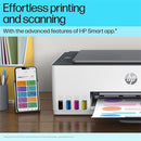 HP 1F3Y2A 18000 Black 6000 Color Pages Smart Tank 580 Wireless All-In-One Printer Print Scan Copy – High Volume Ink Tank Printer for Home Office, Business, and Professional Printing Applications