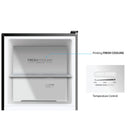 Haier HRF-260FA(KE) 229L No Frost Double Door Fridge- Energy-efficient, spacious, and stylish fridge with fast cooling for modern homes