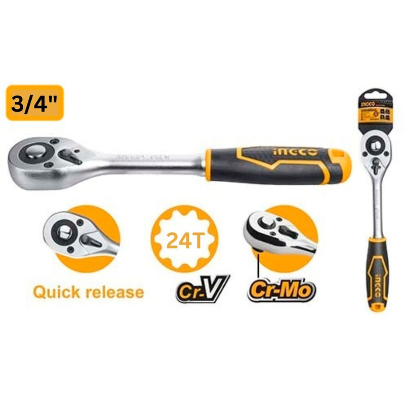 Ingco HRTH0834 3/4" Ratchet wrench