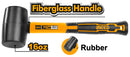Ingco HRUH8216 Rubber Mallet 450g