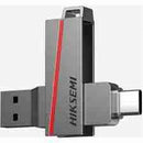 Hiksemi HS-USB-E307C 16GB U3 Dual Slim USB Drive – High Speed Dual Interface Flash Drive for Smartphones, Tablets, Laptops, and Secure Data Storage