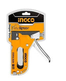Ingco HSG14018 4–14mm Staple Gun – Heavy-Duty Manual Stapler for Upholstery, Carpentry & DIY