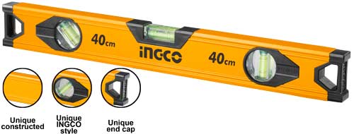 Ingco HSL18040 40 Cm Magnetic Spirit Level