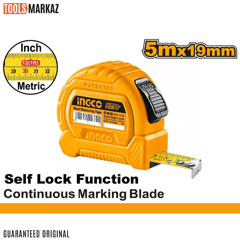Ingco HSMT27519 Steel Measuring Tape