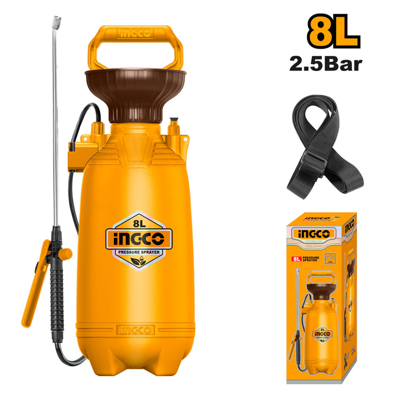INGCO HSPP30802 Pressure Sprayer 8L