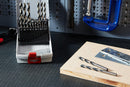 Bosch HSS-PointTeQ Probox Metal Drill Bit Set 1-10 mm (19pcs) - 2608577351