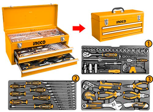 Ingco HTCS220971 tool set (97 pieces)