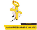 Uyustools HUM050 50M Fiberglass Open Reel Long Tape – Durable Measuring Tape for Construction, Surveying & Industrial Use