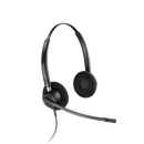 Plantronics Poly EncorePro HW520 Wired Headset, E and A Binaural Headphones with Noise Cancellation and Quick Disconnect (783P7AA)