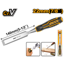Ingco HWC0822 Wood Chisel, 22mm (7/8") Width, 140mm Length