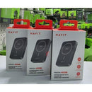 Havit PB5224 10000mAh 20W magnetic wireless charging power bank- Provides fast and convenient charging on the go, keeping your devices powered anytime without the need for cables