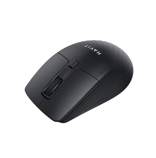 Havit MS58WB Dual Mode Wireless Mouse – Bluetooth 5.2 & 2.4GHz USB, Silent, Rechargeable, Ergonomic Mouse for Laptop, PC & Mac