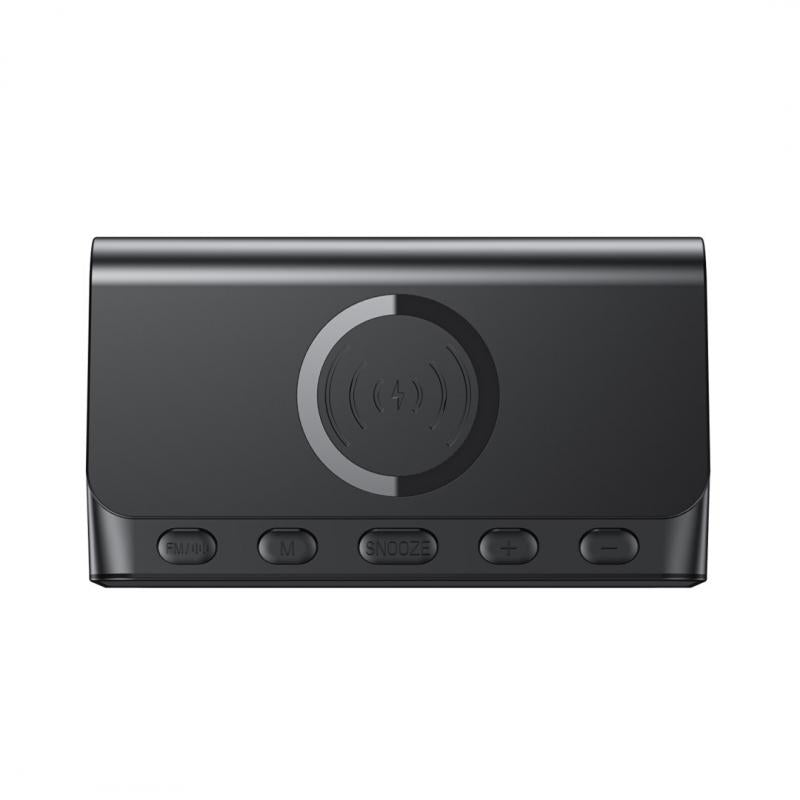 Havit W3041 15W Multifunctional Bluetooth Speaker Alarm Clock 6in1 Wireless Charger/Clock/Alarm/Calendar/Temp.