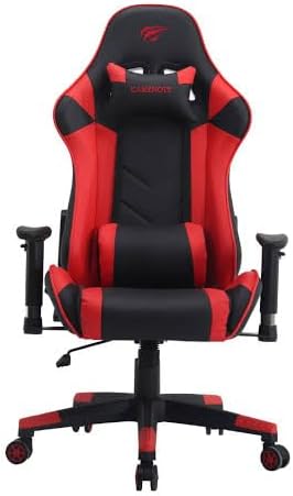 HAVIT GC932 Gaming Chair with Normal Sponge Back and Shaping Sponge Seat – Premium Comfort, Ergonomic Support, Perfect for Gamers and Home Office