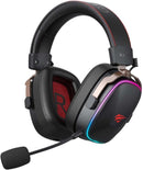 Havit H2039BG Wireless Tri-Mode Gaming Headset – RGB Light, Magnetic Ear Cups, Clear Sound
