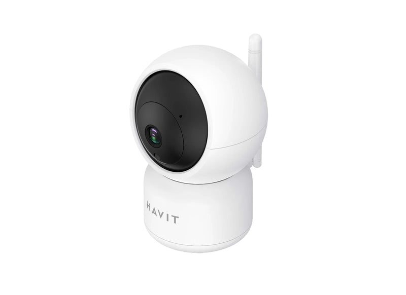 Havit IPC30 3MP 2K Smart WiFi Home Security Camera – Indoor Surveillance Camera with Night Vision, Motion Detection, Two-Way Audio, Cloud Storage & Mobile App Control