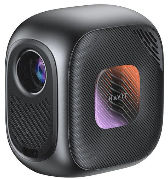 Havit PJ215 Pro 4K Android Projector – Portable Smart Wi-Fi Projector 250 ANSI Lumens (1GB+32GB)