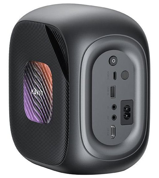 Havit PJ215 Pro 4K Android Projector – Portable Smart Wi-Fi Projector 250 ANSI Lumens (1GB+32GB)