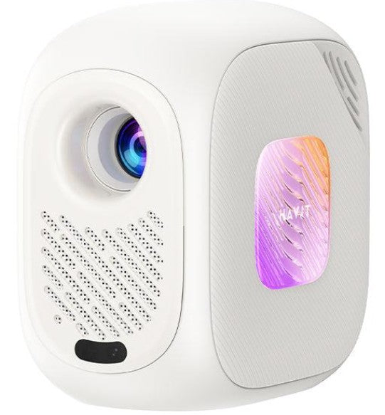 Havit PJ215 Pro 4K Android Projector – Portable Smart Wi-Fi Projector 250 ANSI Lumens (1GB+32GB)
