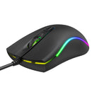 Havit MS72 Wired USB Gaming Mouse – RGB Lighting, 1200 DPI, High Precision Gaming Gear