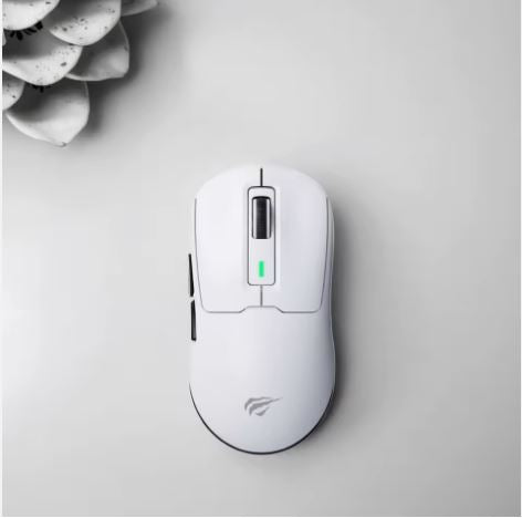 Havit MS969SE Tri-Mode Gaming Mouse – Ultra-Fast Wired, 2.4G Wireless & Bluetooth 5.1, Ergonomic RGB Mouse for PC, Mac, Laptop Gaming and Work