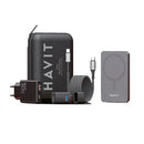 Havit STK088 10000mAh KIT Power Bank – High‑Capacity Portable Charger with Dual USB Output and Fast Charging for Smartphones, Tablets, and USB Devices