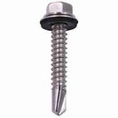 Self-Drilling Hex Screw with Rubber Gasket