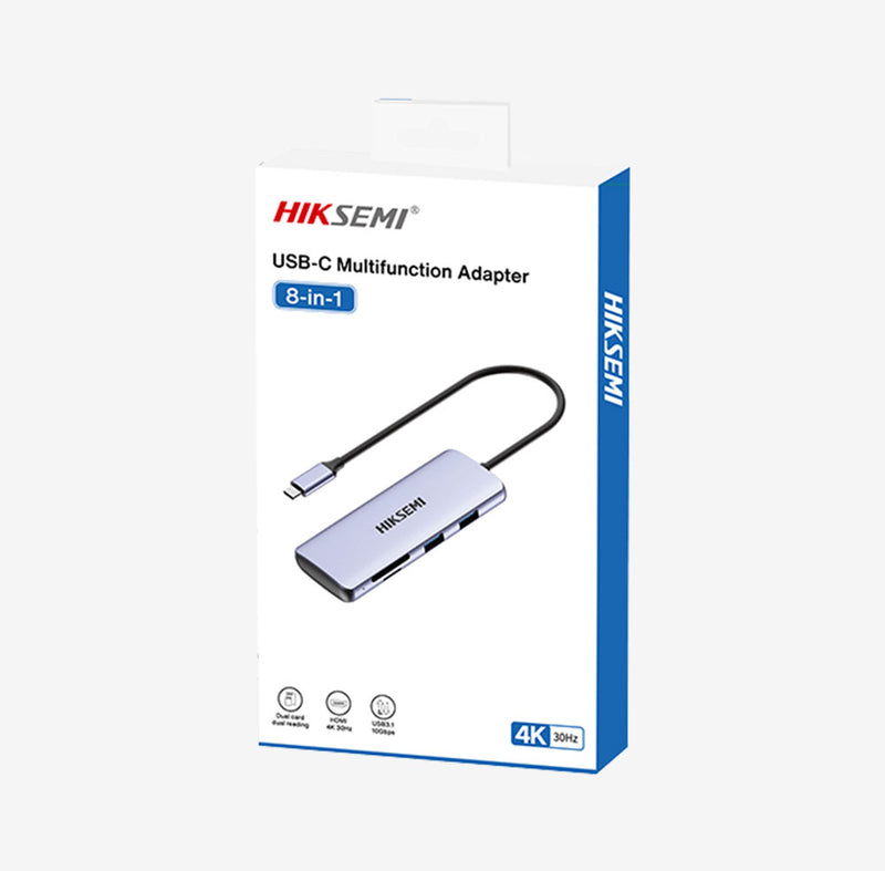 Hiksemi HS-HUB-DS8 8-In-1 Type-C Multifunctional Hub